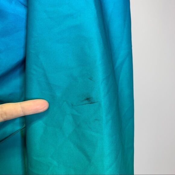 EUC Womens Under Armour Coldgear Fader Blue Green Ombre Ski Jacket Coat Medium - Picture 11 of 12